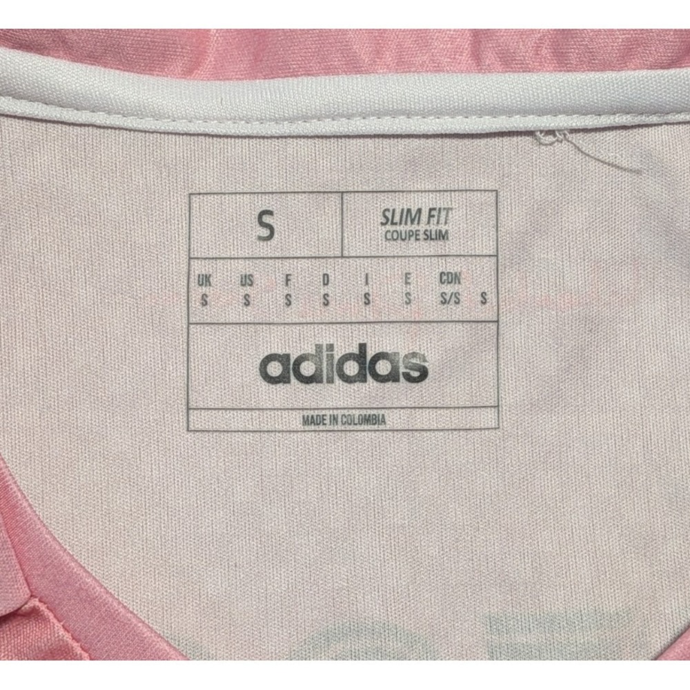Adidas Men's Pink Inter Miami Messi #10 Soccer Futbol MLS Slim Fit Jersey Size S - Picture 2 of 7